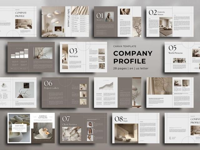 Company profile and brochure design