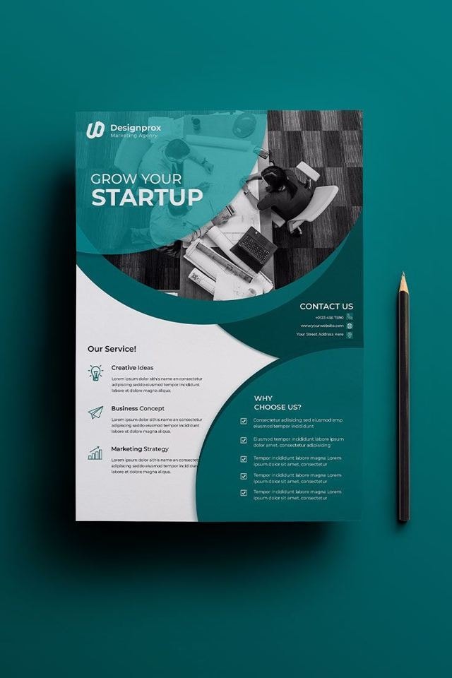 Flyer and social media design